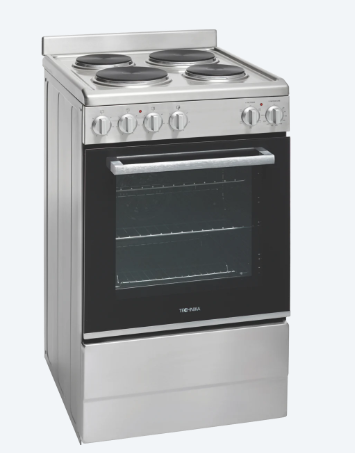 Technika 54cm Electric Upright Cooker Stainless Steel