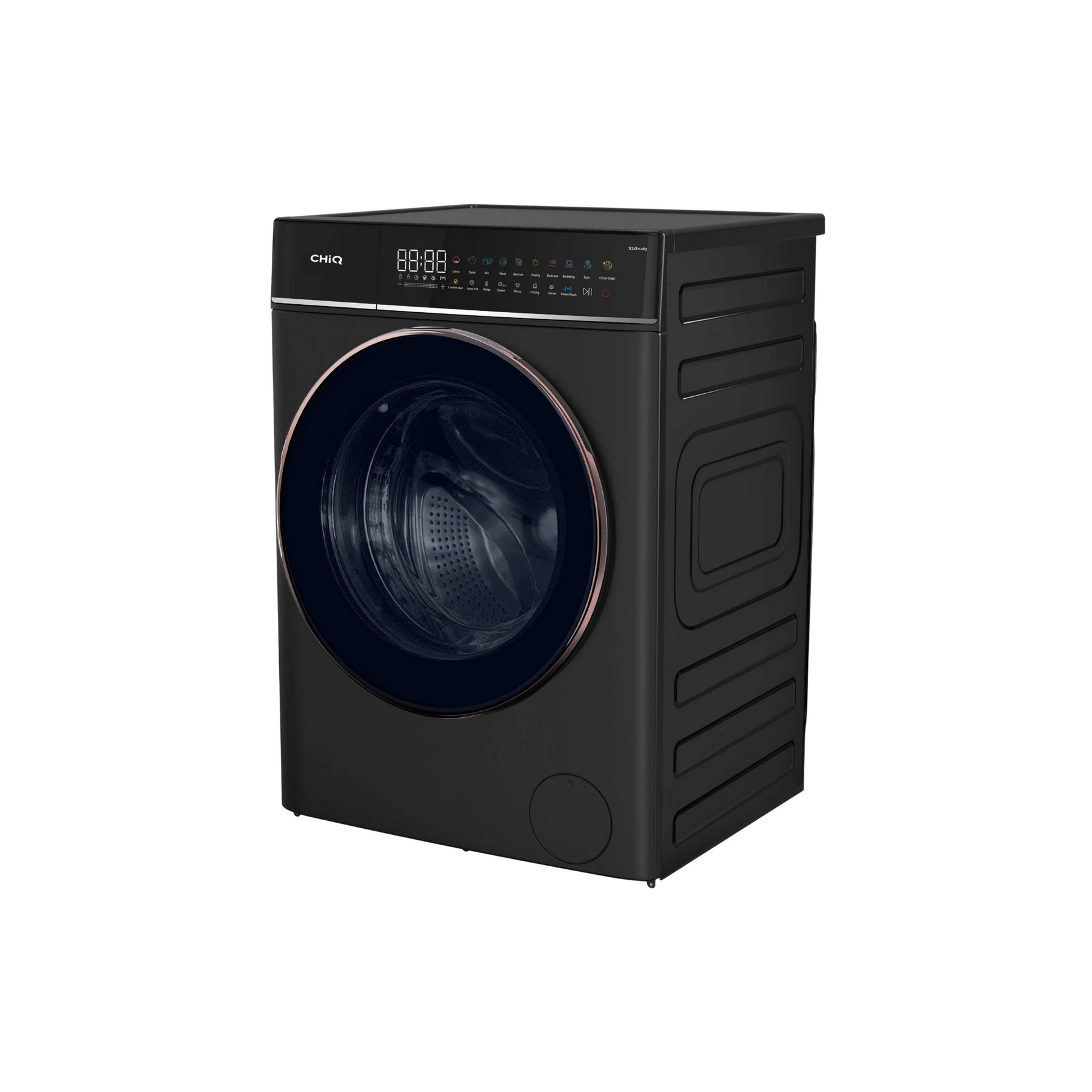 ChiQ 8.5kg Washer and Dryer Combo - Gunmetal