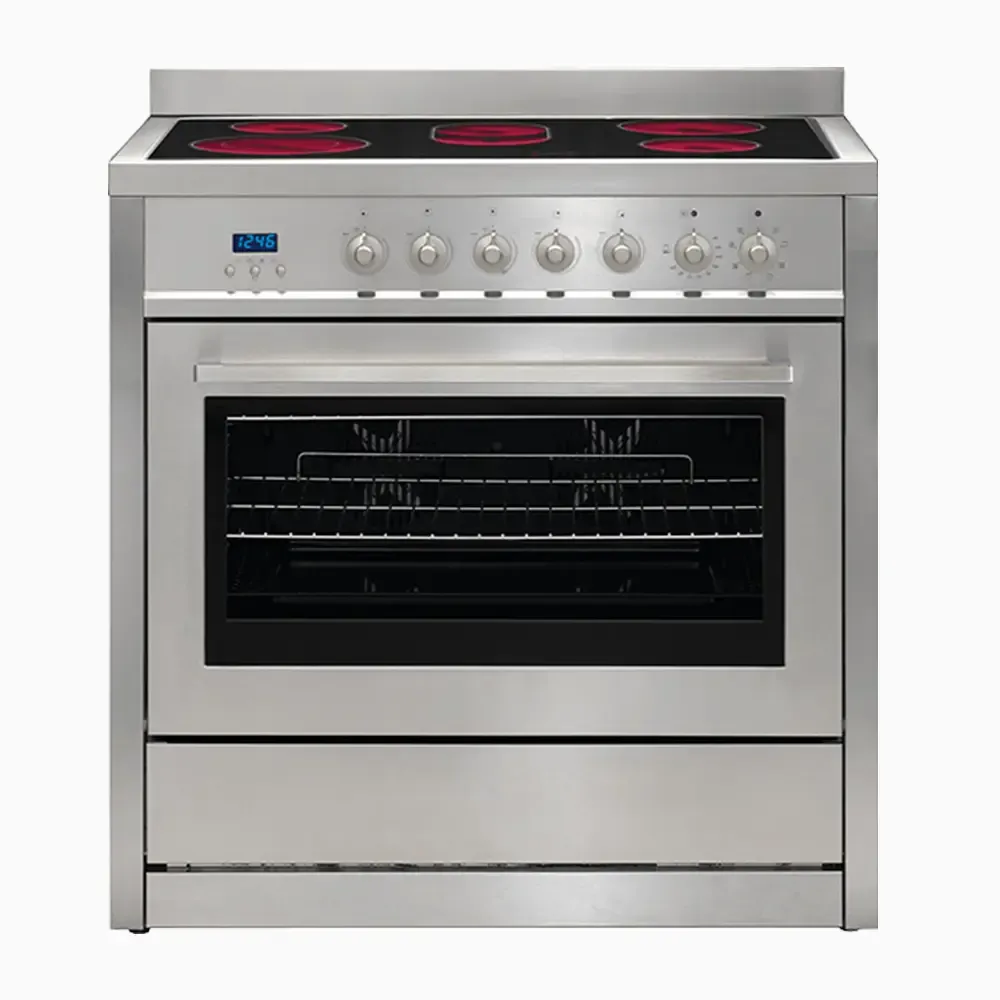 EUROMAID 90cm Ceramic Freestanding Oven/Stove Stainless Steel FC9PS