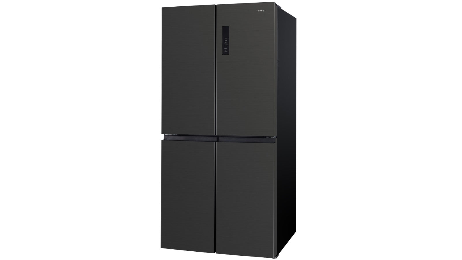 CHiQ 503L Quad Door Fridge - Black Steel