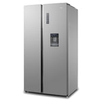 CHiQ 559L Side by Side Refrigerator Silver CSS557NSD4E